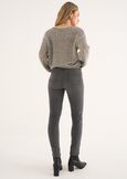 Kelly five-pocket jeggings GRIGIO GREYDENIM MEDIUM DENIM Woman image number 4