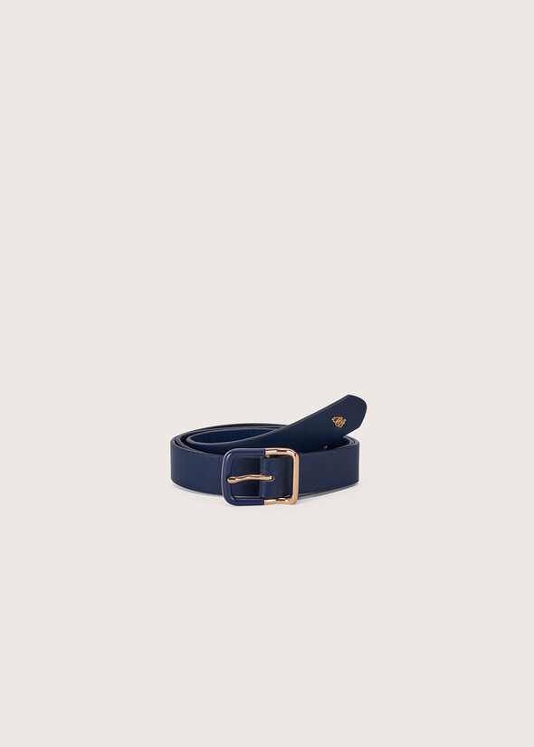 Cara eco-leather belt BLUE OLTREMARE  Woman null
