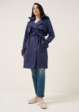 Timon hooded trench coat BEIGEBLU Woman image number 1