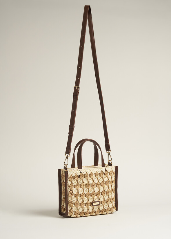 Besta Woven Rope Bag BEIGE CAMMELLO Woman null