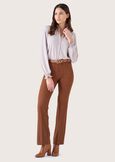 Pantalone Yara in tessuto tecnico MARRONE SUGHERO Donna immagine n. 1
