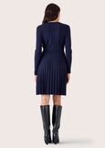 Abito Antilla con gonna plissettata BLUE OLTREMARE Donna immagine n. 4