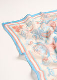 Foulard Sean in seta fantasia BLU AVION Donna immagine n. 3