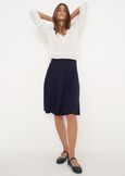 Gildy full skirt GRIGIO GREYBLUE OLTREMARE  Woman image number 1