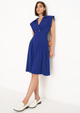 Abito Alan Midi Con Colletto NERO BLACKBLU ELETTRICO Donna immagine n. 1