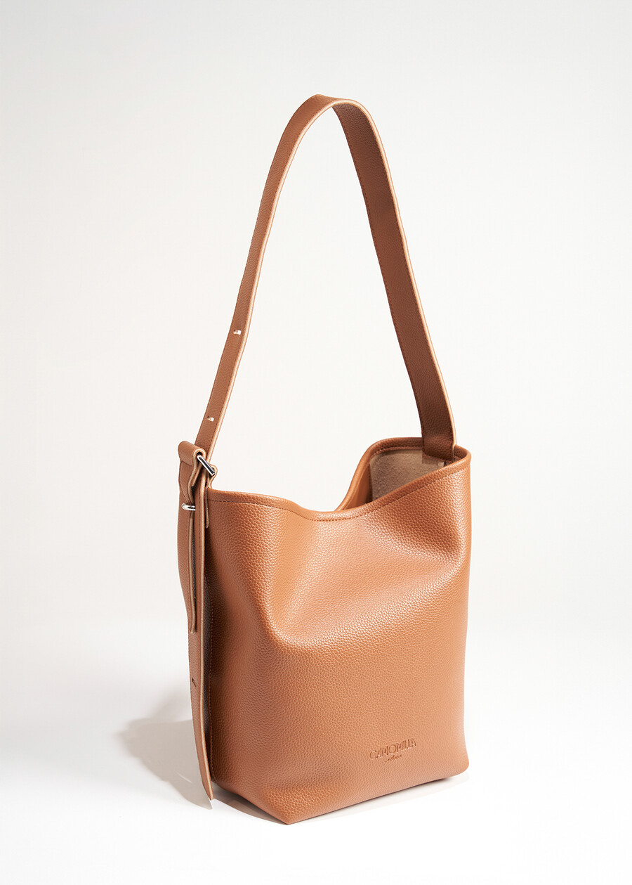 Bacci faux deer-print bucket bag MARRONECELESTE FIORDALISO Woman , image number 2