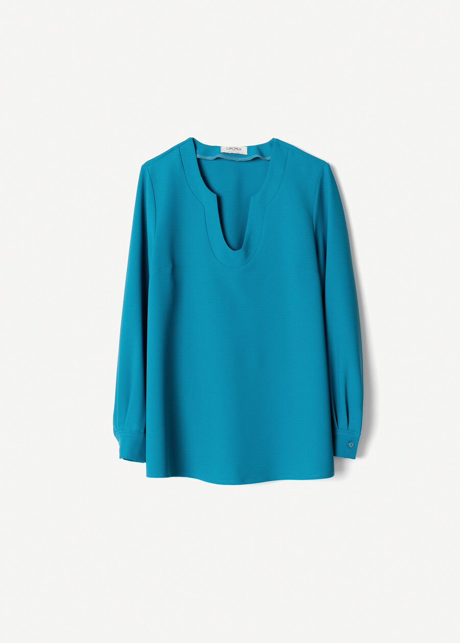Charlen cady blouse
 VERDE PAVONE Woman , image number 5