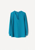 Charlen cady blouse
 VERDE PAVONE Woman image number 5