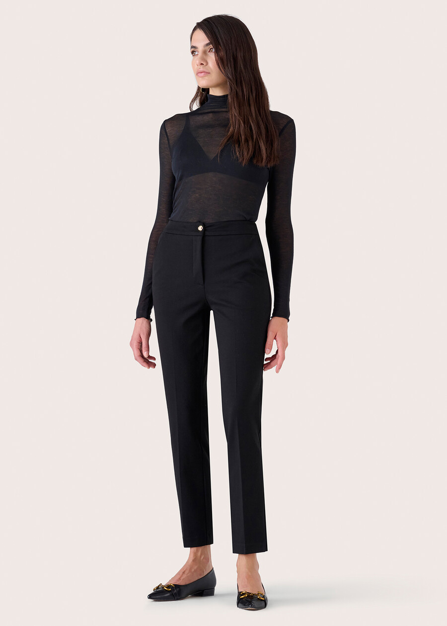 Pantalone Alice in punto Milano BIANCO WHITENERO BLACK Donna , immagine n. 3