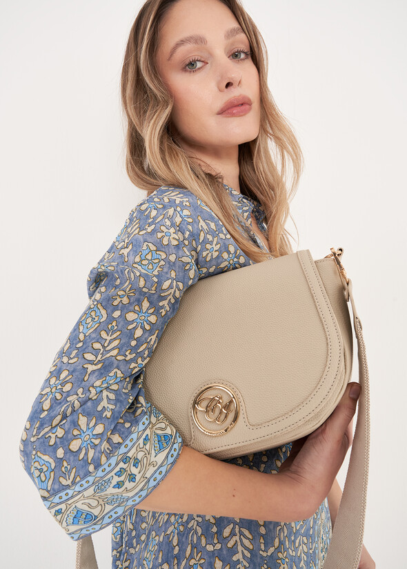 Tracolla Bammy in ecopelle BEIGE AVENA Donna null