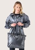 Borsa shopping Bamori in nylon GRIGIO GUN METALBLU LAGUNABLUE COLONIALMARRONE BRONZE Donna immagine n. 1
