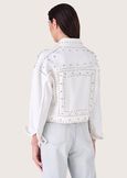 Gennyfer jacket with studs BIANCO Woman image number 3