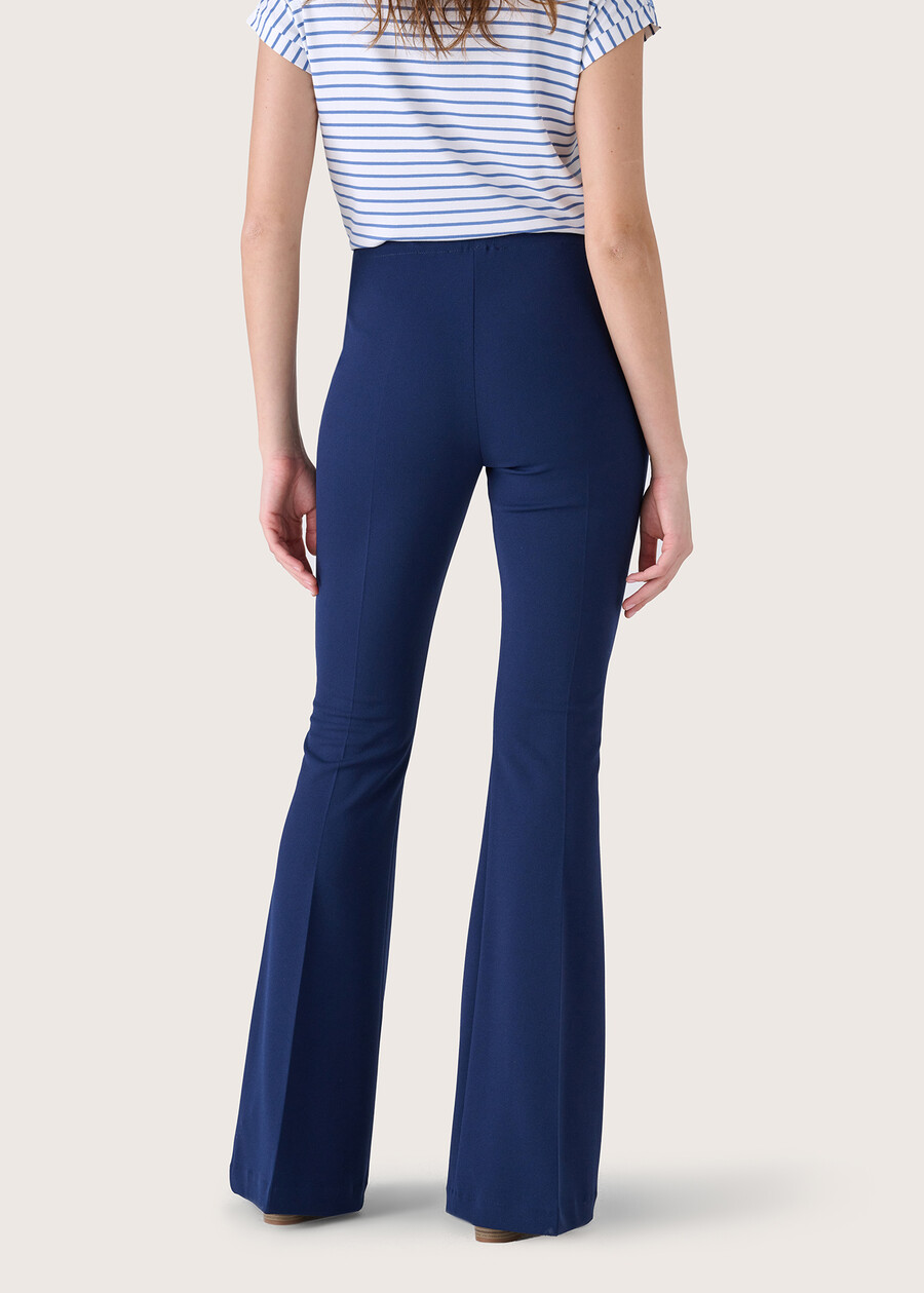 Victoria screp trousers BLUE OLTREMARE  Woman , image number 4