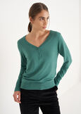 Maglia Megans in viscosa GRIGIO TORTORAVERDE Donna immagine n. 1