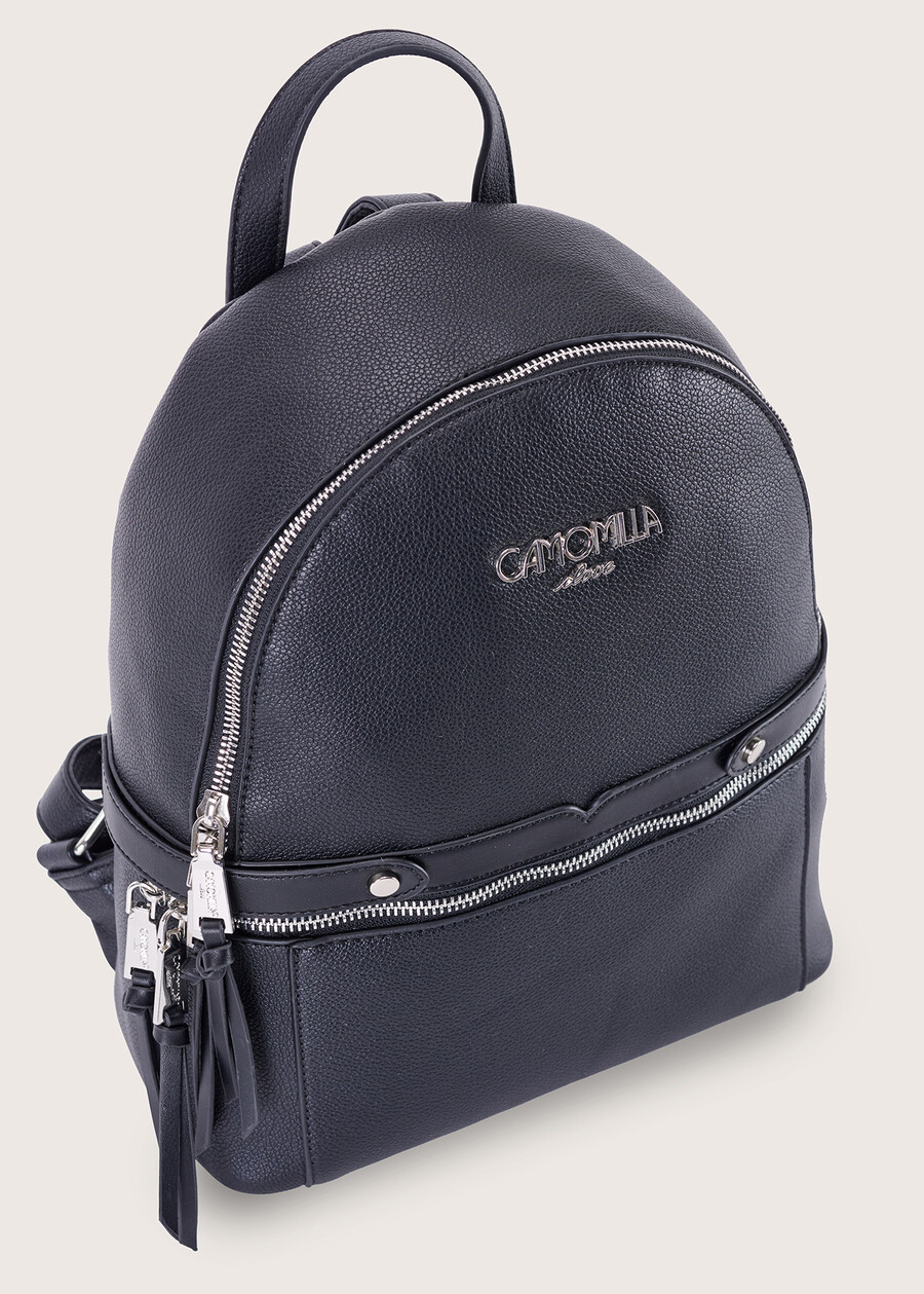 Zaino Breda in ecopelle NERO BLACKBEIGE GESSO Donna , immagine n. 2