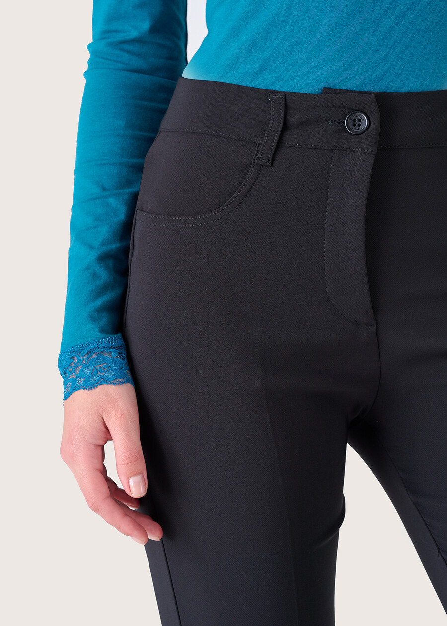 Pantalone Kate in tessuto tecnico NERO BLACK Donna , immagine n. 3