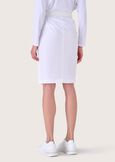 Gonna Elisabete in cotone BIANCONERO Donna immagine n. 3