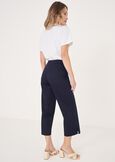 Pantaloni Sara-B in Misto Cotone BLU Donna immagine n. 4