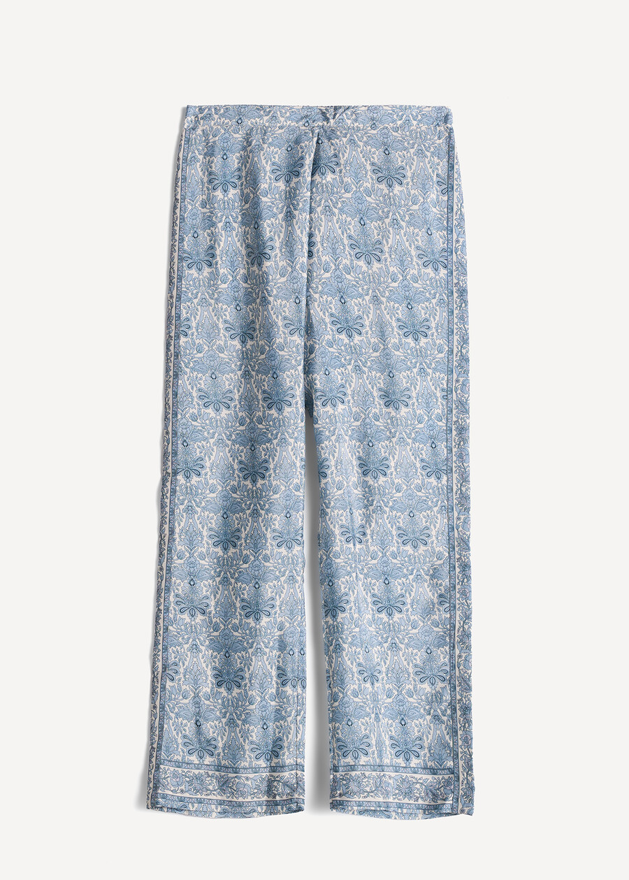 Pantaloni Pablo stampati CELESTE FIORDALISO Donna , immagine n. 5