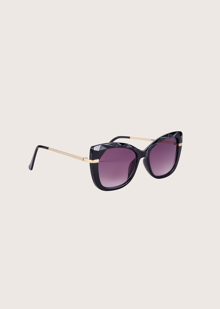 Occhiali da sole modello gatta NERO BLACKVERDE HAVANA Donna , immagine n. 2