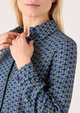 Alessia knitted shirt BLU COBALTO Woman image number 2