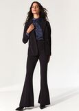 Pantalone Victoria a zampa ROSSO MARTENERO BLACKBLUE DARK BLUEMARRONE Donna immagine n. 1