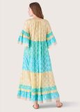 Abito lungo Angela in cotone BLU SURF Donna immagine n. 3