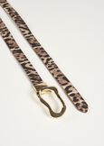 Cintura reversibile Charm in ecopelle MARRONE Donna immagine n. 2