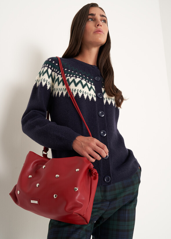 Tracolla Bris effetto pouch ROSSO Donna null