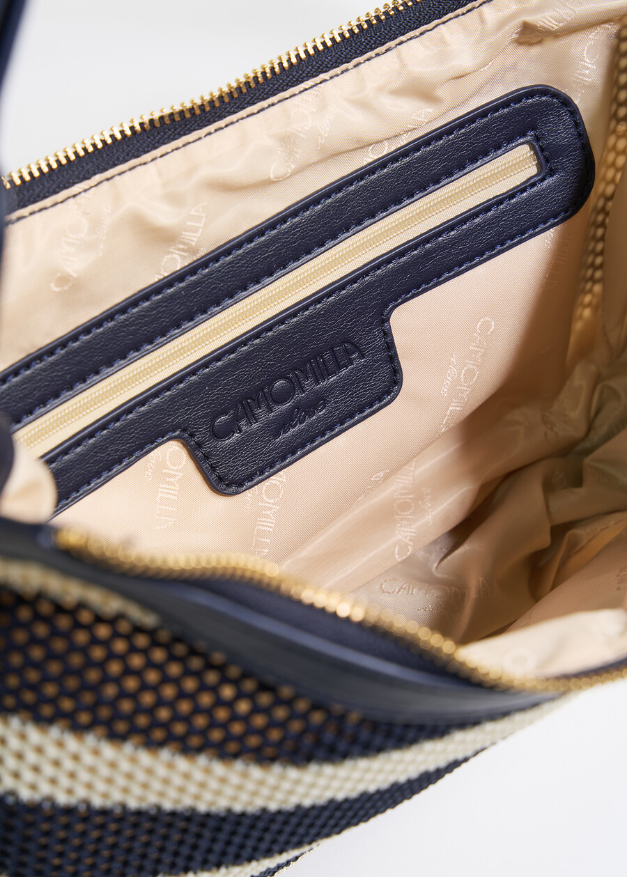 Borsa Belinda sacca a righe BLU BLUE Donna , immagine n. 6