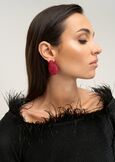Orecchini Geky a goccia con perline ROSSO Donna immagine n. 1
