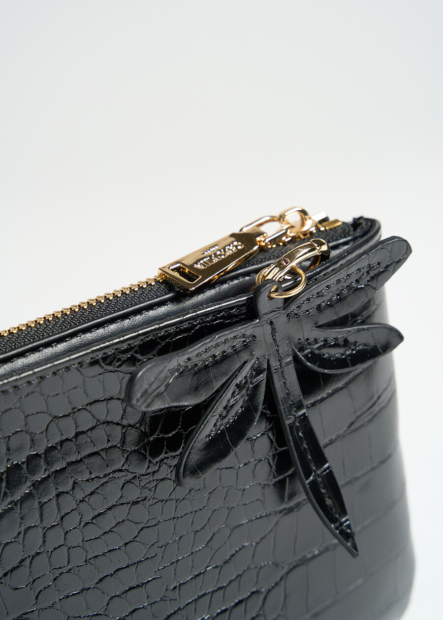 Borsa Tonga cocco con libellula MARRONENERO Donna , immagine n. 2