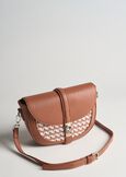 Tracolla Bonye stampa intreccio MARRONE PIGNA Donna immagine n. 1