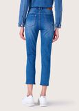 Penny denim Capri trousers DENIM Woman image number 4