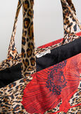 Borsa Briana animalier e fiori ROSSO Donna immagine n. 3