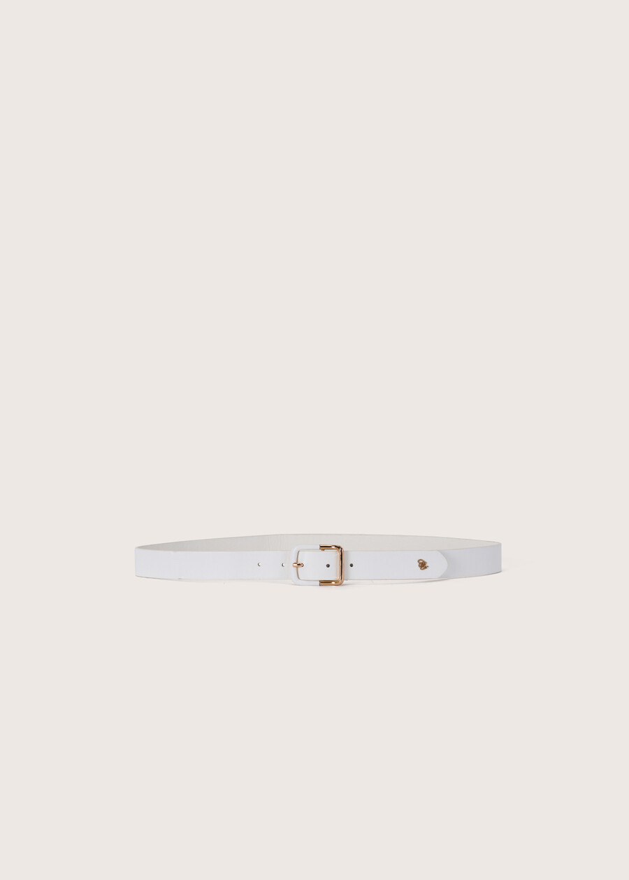 Cintura Cara in ecopelle BIANCO WHITEBLUE OLTREMARE  Donna , immagine n. 2