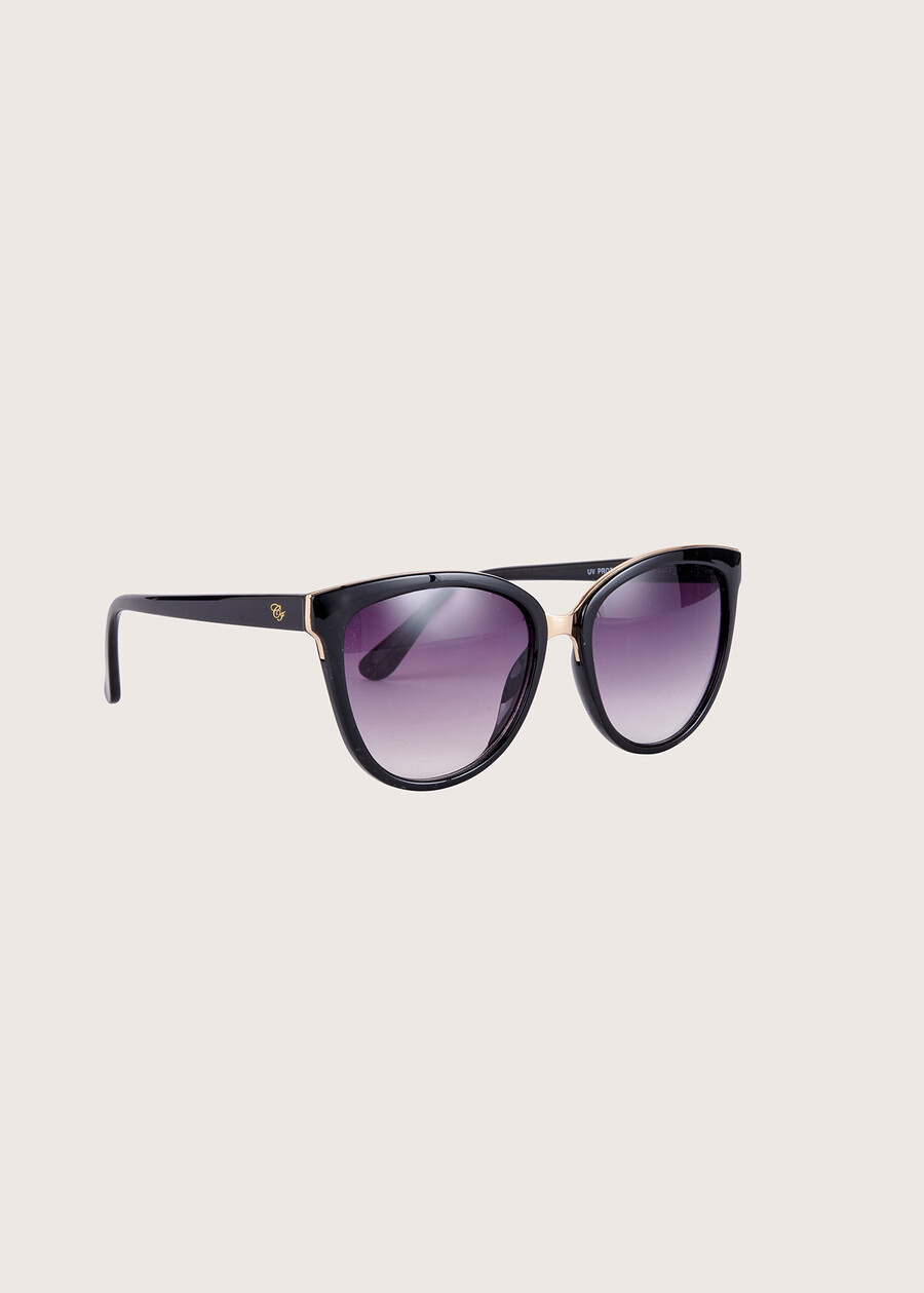 Cat-eye sunglasses NERO BLACKROSA ROMANTICO Woman , image number 3