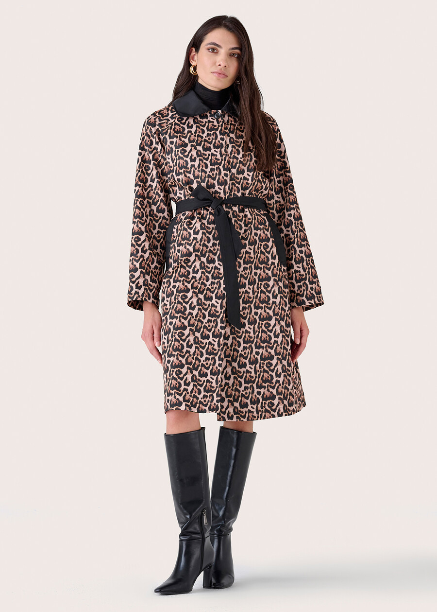 Trench Thom animalier NERO BLACK Donna , immagine n. 2