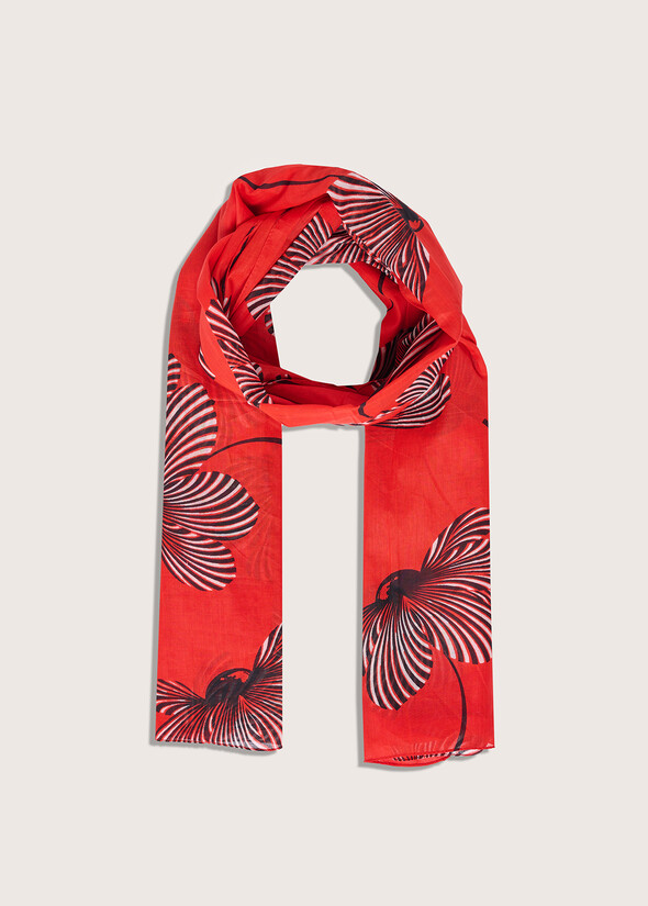 Sely 100% cotton scarf  Woman null