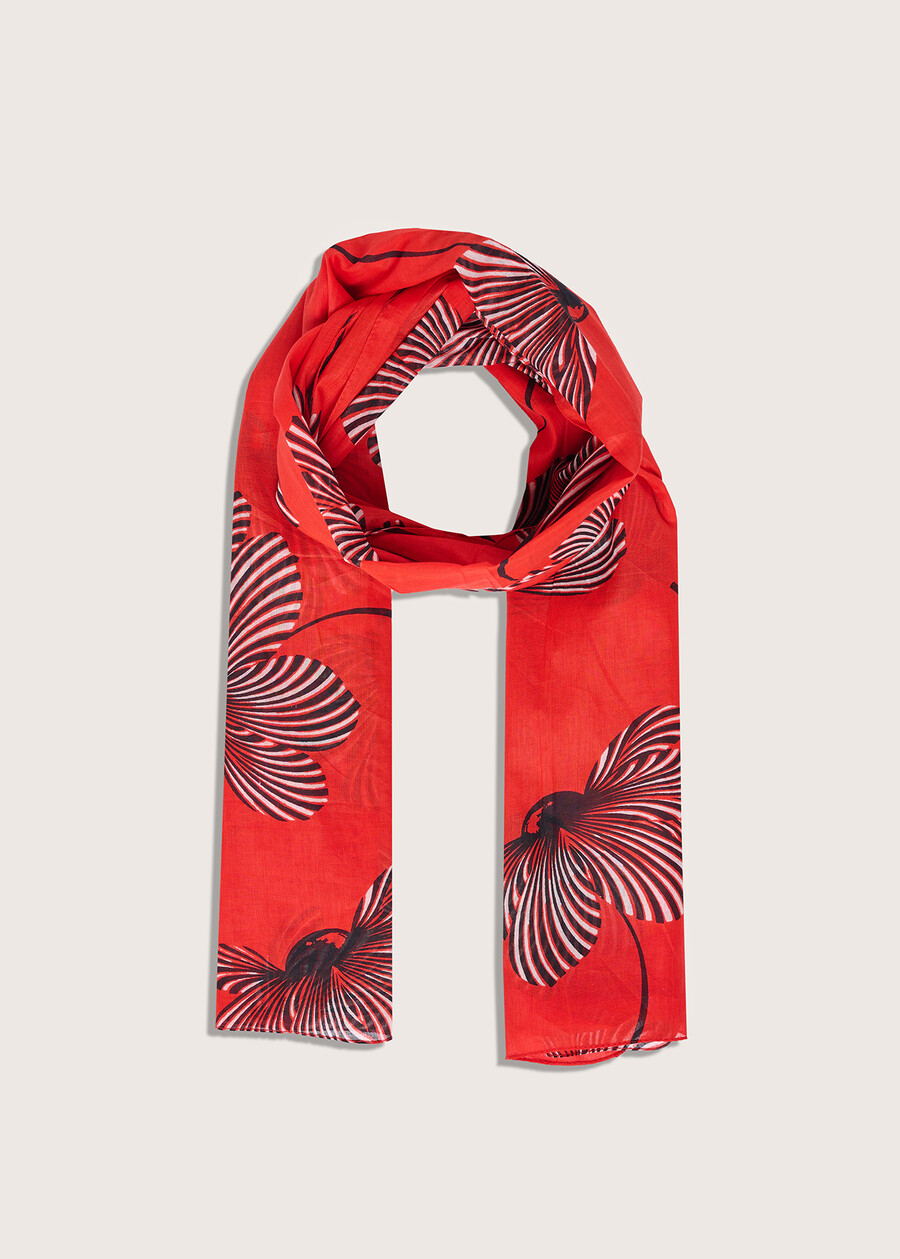 Sely 100% cotton scarf  Woman , image number 1