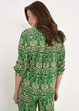 Camicia Corsica Fantasia Geometrica VERDEROSSO Donna immagine n. 3