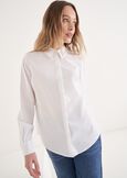Camicia Alessia-V In Cotone BIANCO WHITE Donna immagine n. 1