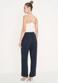 Pantalone Gigi in cady BLUE OLTREMARE  Donna immagine n. 4