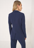 Giacca Giselle-N in screppino BLU MIDNIGHTVIOLA VINACCIA Donna immagine n. 3