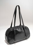 Bauletto Bagary effetto stropicciato NERO BLACKVIOLA VINACCIA Donna immagine n. 2