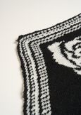 Foulard Sary in maglia floreale NERO Donna immagine n. 3