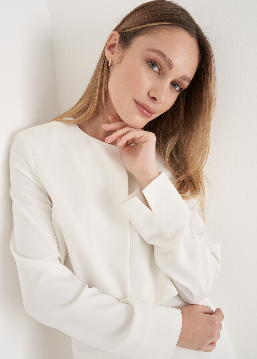 Coprispalle Camille BIANCO WHITENERO BLACK Donna , immagine n. 2