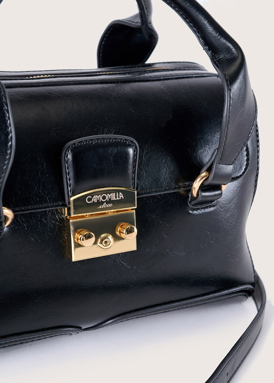 Bauletto Benta in ecopelle NERO BLACK Donna , immagine n. 4