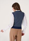 Mery two-in-one jersey BLU INCHIOSTRO Woman image number 3