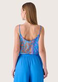 Top Tindy in crepe BLUE PACIFIC Donna immagine n. 3
